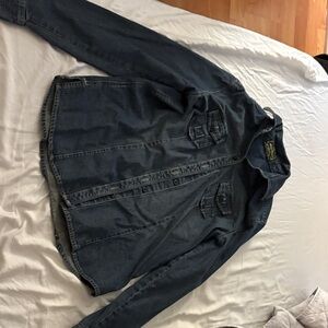 Eddie Bauer Dark Blue Jean Jacket